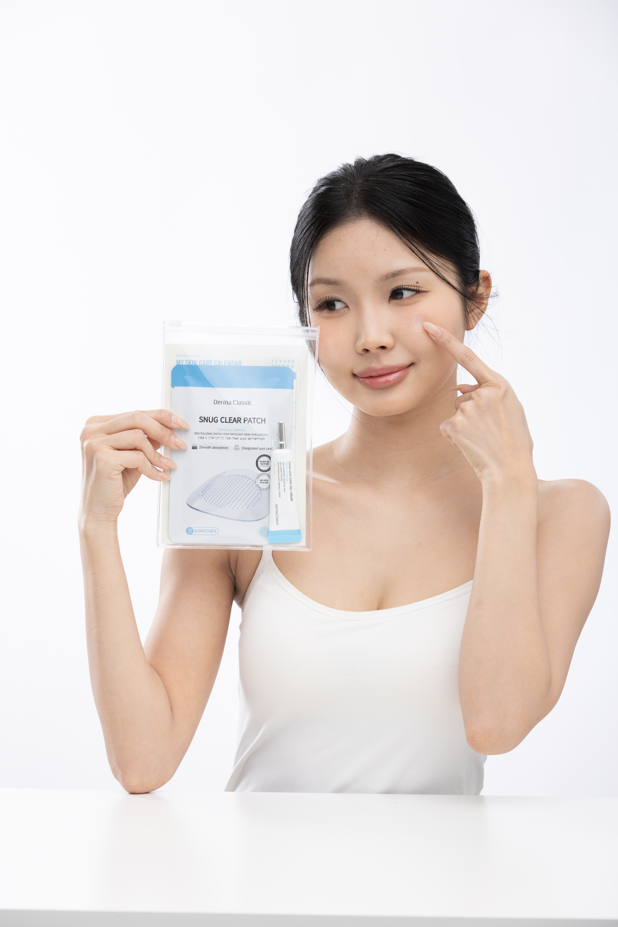 더마클래식 스너그 클리어 패치 + 젤 크림 10ml 세트